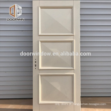 Porta interior contemporânea da pele de madeira branca da porta da placa do mdf de WPC